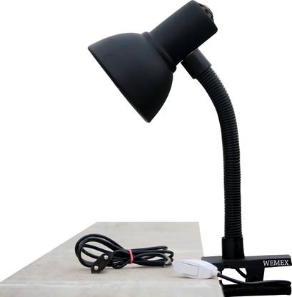 Wemex Matte Black Table Lamp