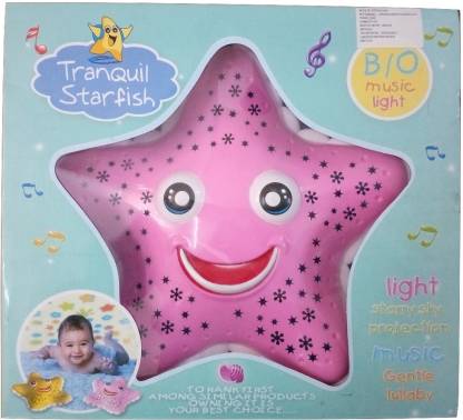 ARN TranQuil Starfish Projection Light With Music For Kids