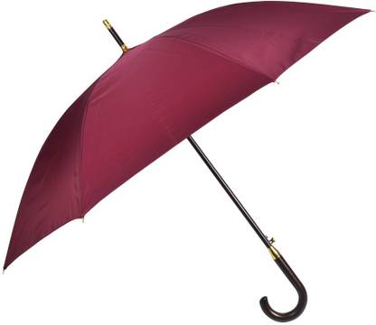 Murano wooden handle auto open Umbrella
