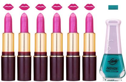 Lady FASHION Multi Make Up Combo Lips & Nails 2202101857