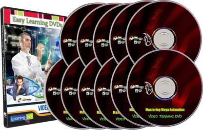 Easy Learning Mastering Autodesk Maya Animation 35 Video Training Course on 11 DVDs