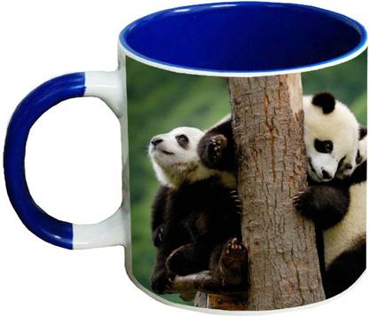 Muggies Magic panda pandas baer bears baby cute Ceramic Coffee Mug