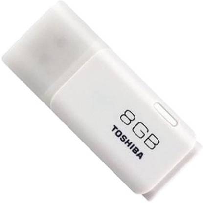 TOSHIBA USB Flash Drive 8 GB Pen Drive Compatible with Netbook, Gaming Console, Desktop Computer, Television, Laptop USB 2.0 Plastic Case