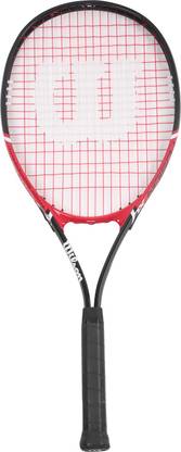 WILSON Fusion XL Red, Black Strung Tennis Racquet
