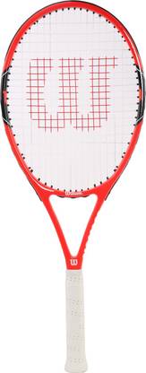 WILSON Federer 100 Red, White Strung Tennis Racquet