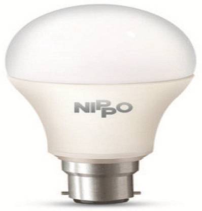 Nippo 9 W Basic Round B22 LED Bulb