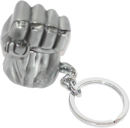Aura Imported Hulk Fist Metal 3D Key Chain
