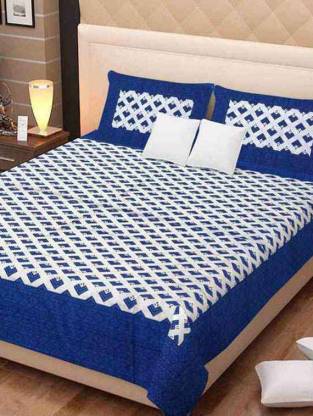 Original Labour 200 TC Cotton Double Printed Flat Bedsheet