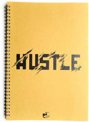 Thinkpot Recycled Handmade A4 Notebook Unruled 80 Pages