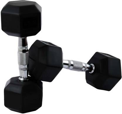 Sportshour hex 10kg (5kg each) Fixed Weight Dumbbell