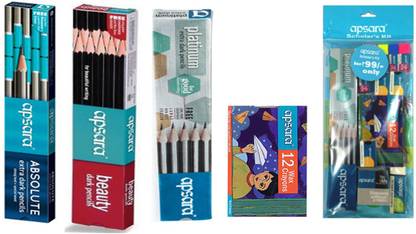 APSARA COMBO PACK OF APSARA Pencil