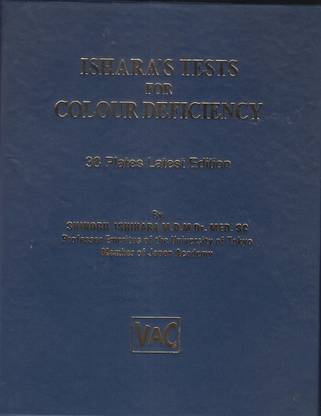Ishihara Colour Blindness Test Chart (Hardcover, Shinobu Ishihara)