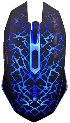 ZVR AZZOR 5 BUTTON GAMING REMOTE Wireless Ambidextrous Optical  Gaming Mouse