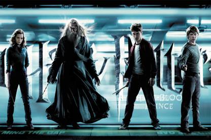 RadhaKripa harry potter and the half blood prince Poster Paper Print