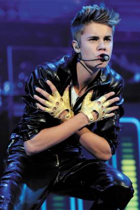 Wall1ders JUSTIN BIEBER BELIEVE TOUR Poster (12x18) Paper Print 300 GSM Paper Print