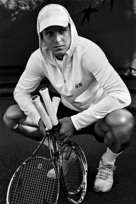 tomas berdych h&m Paper Print