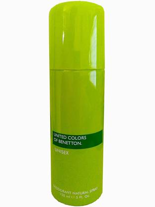 Benetton Unisex Deodorant Spray  -  For Men & Women