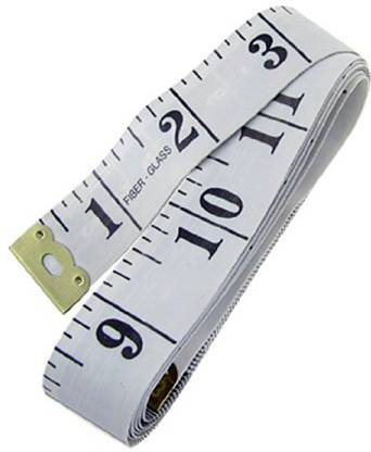 CROWN White Sewing Measuring Ruler Extra Heavy Measurement Tape