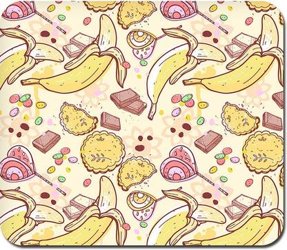 Blackbora Sweet Banana Non Slip Base Mousepad