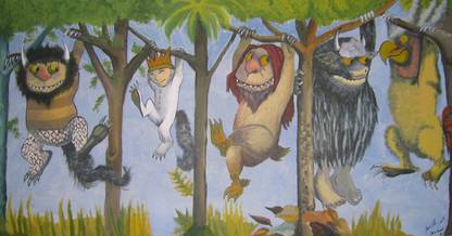AnanyaDesigns Wall Poster Movie Where The Wild Things Are Paper Print