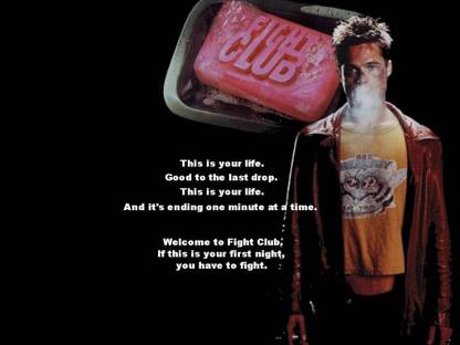 Movie Fight Club HD Wallpaper Background Paper Print