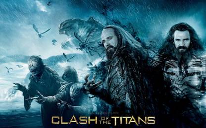 Movie Clash Of The Titans (2010) HD Wallpaper Background Paper Print