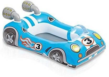 Shrih Sports Car Shape Inflatable Swim Water Float Inflatable Pool Accessory