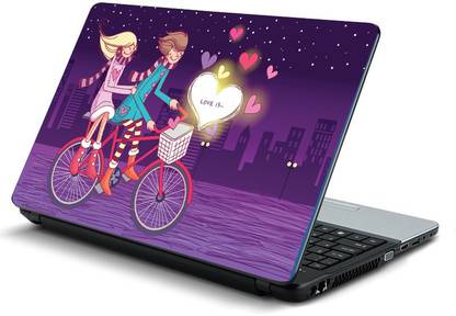 Printclub PCLS-1461 Vinyl Reusable Laptop Skin Compatible for 15.6 inch