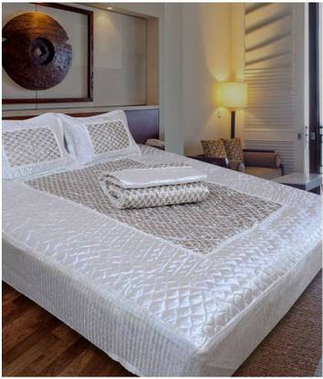 Chelsi Satin Double King Sized Bedding Set