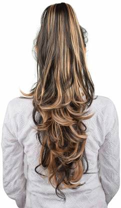 Air Flow 30 Second Highlighted pony Style Hair Extension