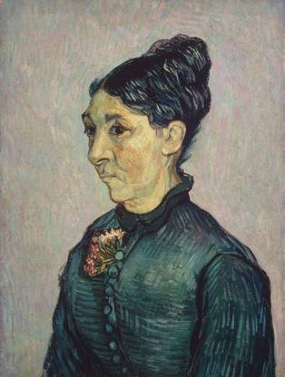 PosterMart Portrait of Madame Trabuc Canvas 12 inch x 9 inch Painting