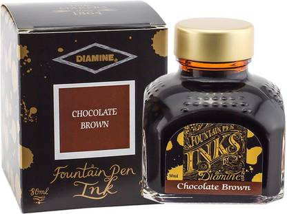 DIAMINE CHOCOLATE BROWN 80 ML Ink Bottle