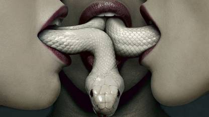 TV Show American Horror Story Coven ON GOOD QUALITY HD QUALITY WALLPAPER POSTER Fine Art Print