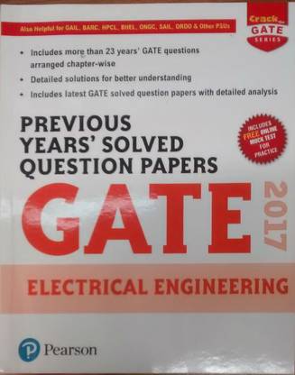 Previous Years� Solved Question Papers GATE 2017 Electrical Engineering 2017 Edition