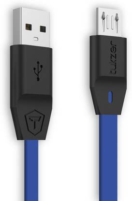 tukzer Micro USB Cable 2 A 1 m Micro-USB Flat 1M/3.2ft Premium Tangle Free 2.4Amp Fast Charging & Data Sync