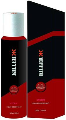 KILLER Strom Deodorant Deodorant Spray  -  For Men & Women