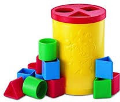 FISHER-PRICE Original Baby's First Blocks, to sort, stack and drop!
