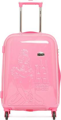 gamme DISNEY PINK PRINCESS EMBOSS KIDS LUGGAGE TROLLEY BAG 20 INCH Trolley