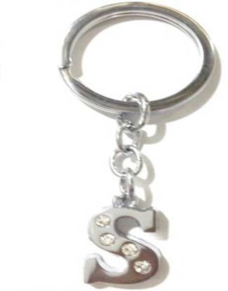 Spot Dealz SDL399 Letter "S" full metal key chain Key Chain