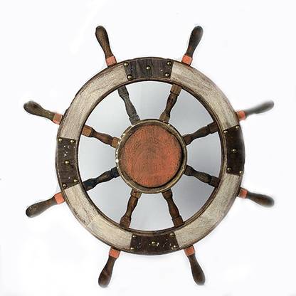 Vishal Props Boat Stering Decorative Showpiece  -  76.2 cm