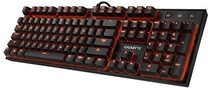 GIGABYTE GK-FORCE K85 Wired USB Standard Gaming Keyboard Compatible with Desktop, Laptop, Mac
