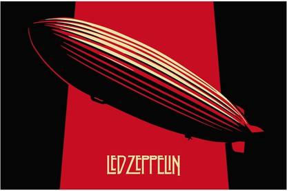 Led Zeppelin Mothership Album Cover Poster Paper Print