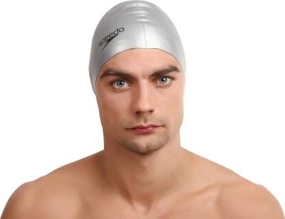 SPEEDO Unisex-Adult Plain Flat Silicone Swimming Cap