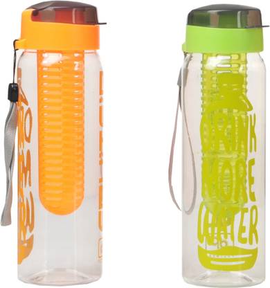 IMAGO इन्फ्यूसर डिटॉक्स स्पोर्ट फ्रूट सिप ऑरेंज प्लस ग्रीन 700 ml बॉटल