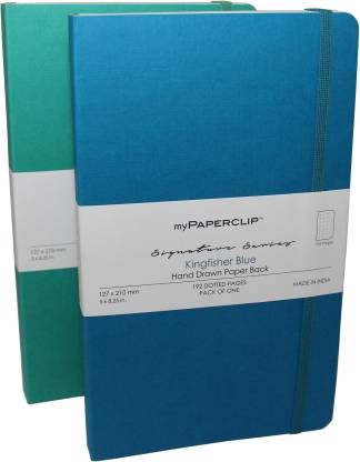 myPAPERCLIP 192 Dotted Pages Signature Series Regular Notebook Dotted 192 Pages