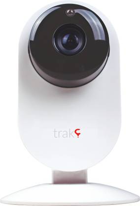 TRAK TIP13 World’s Smartest Plug and Play Wireless Wifi P2P CCTV camera 720P Night Vision 2-way Audio Motion Detection for Home Security, Baby Monitor, Office surveillance Security Camera