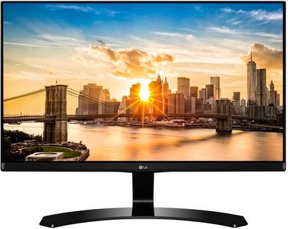 LG 58.42 cm (23 inch) Full HD LED Backlit IPS Panel Monitor (23MP68VQ)