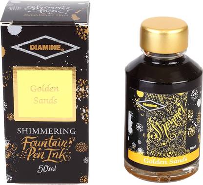 DIAMINE GOLDEN SANDS SHIMMER 50 ML Ink Bottle