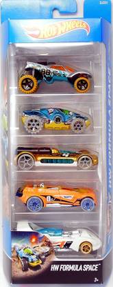 HOT WHEELS HW FORMULA SPACE 5 PACK