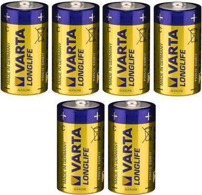 Varta Stealodeal 2PL C Type |Pack of 3|Non Rechargeable Batteries  Battery